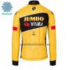 Maglia 2022 Jumbo-Visma Manica Lunga Winter Invernale